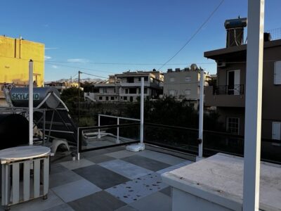 For rent cozy house with garden near Chania and Kalamaki beach.